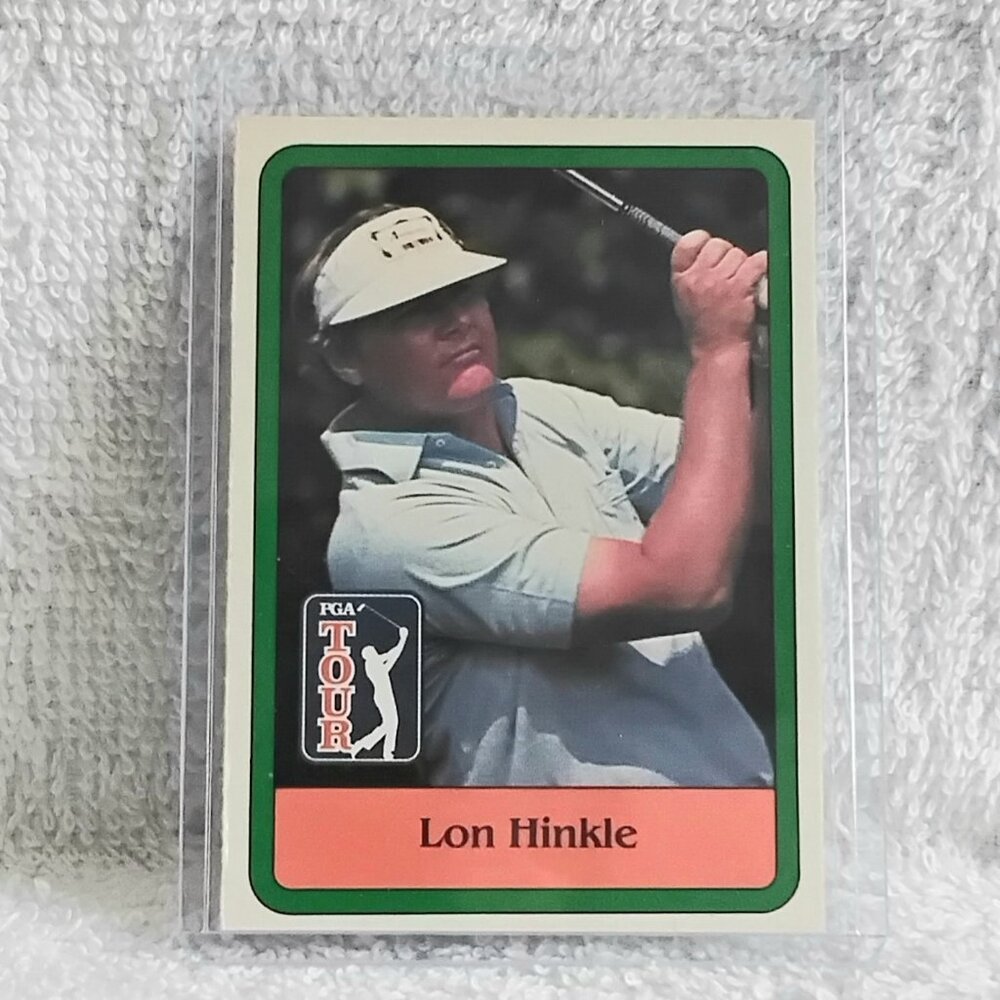 5/$20 E/NM 1981 Donruss Golf Inaugural Lon Hinkle PGA Tour Card 29!!